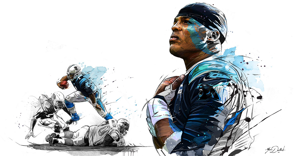 Las ilustraciones deportivas de Yann Dalon 8