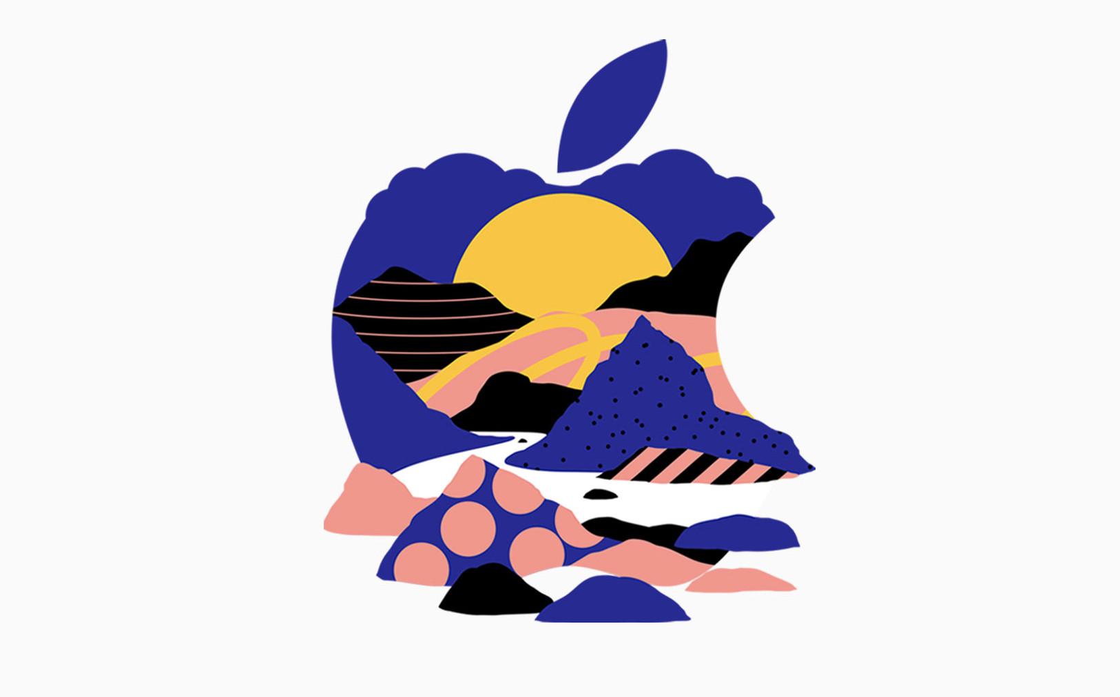 logotipo apple customizado