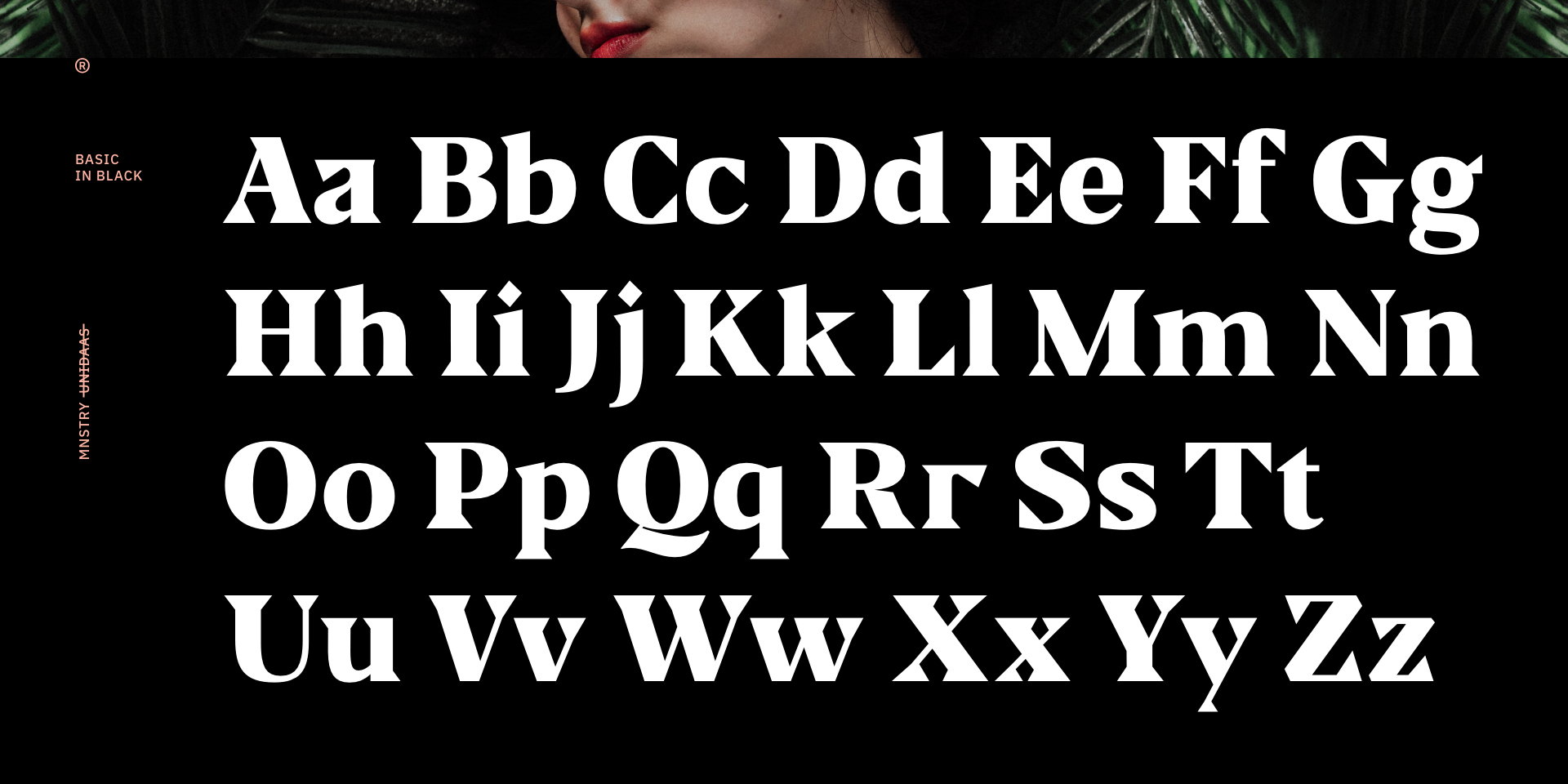 US BLAAK free font