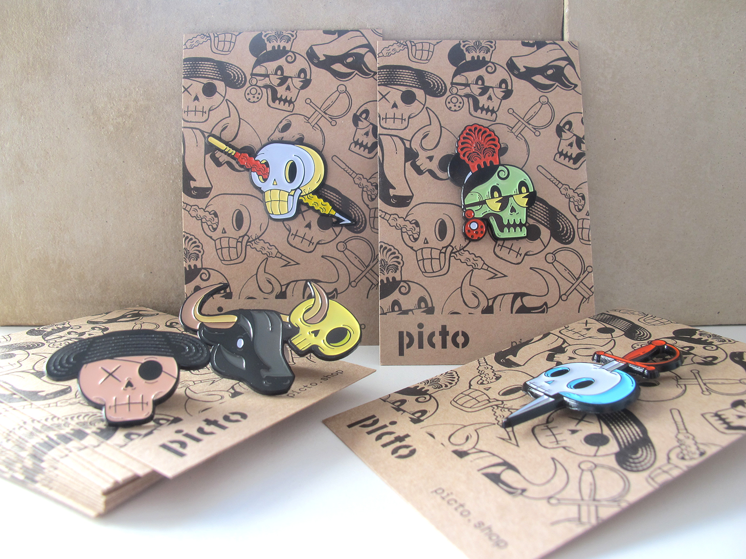 pins antitaurinos PICTO