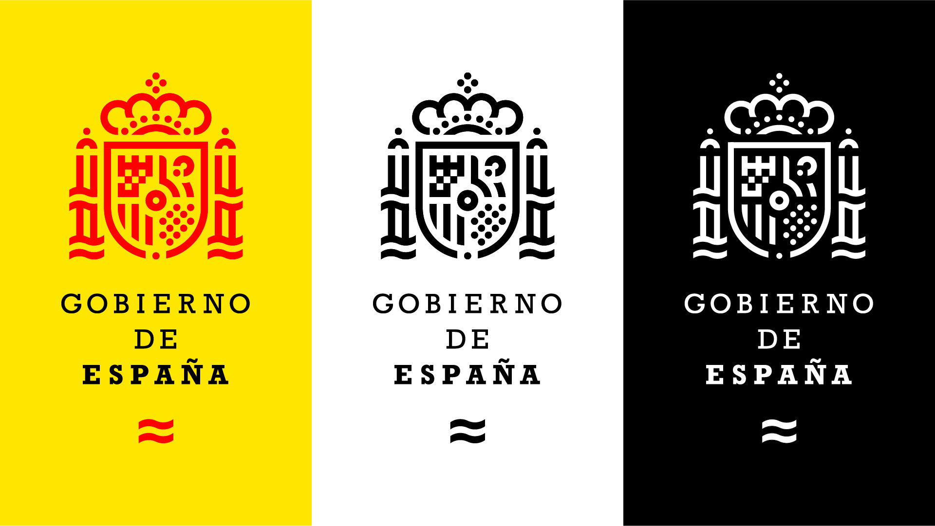 Rediseño escudo gobierno españa